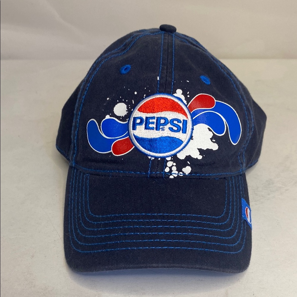 Pepsi Navy Cap with Logo